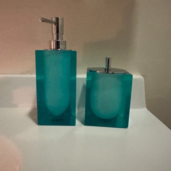 Jonathan Adler "Hollywood" Soap Dispenser & Canister - Picture 1 of 9